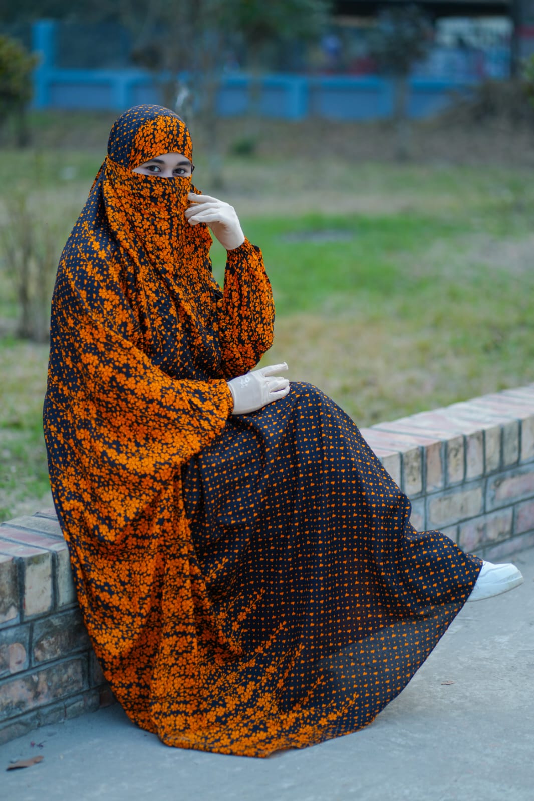 Premium Lilen Long Khimar- 04