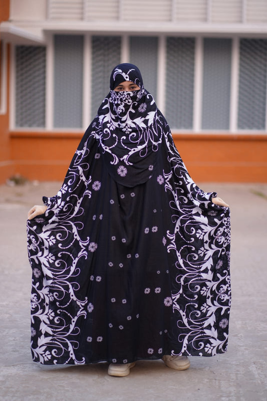 Premium Lilen Long Khimar- 01