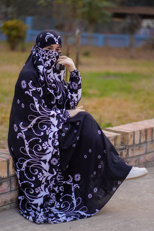Premium Lilen Long Khimar- 01