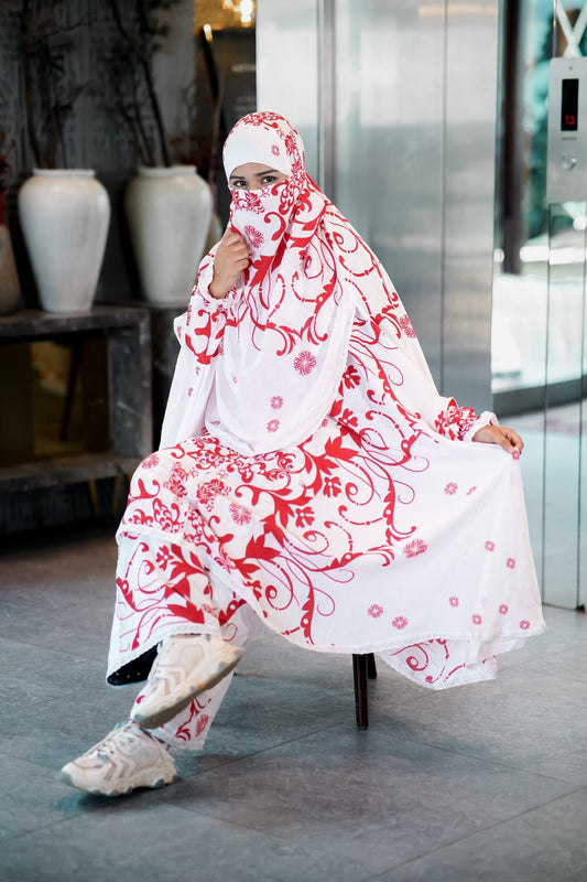 Lilen Khimar Plazu Set- 02