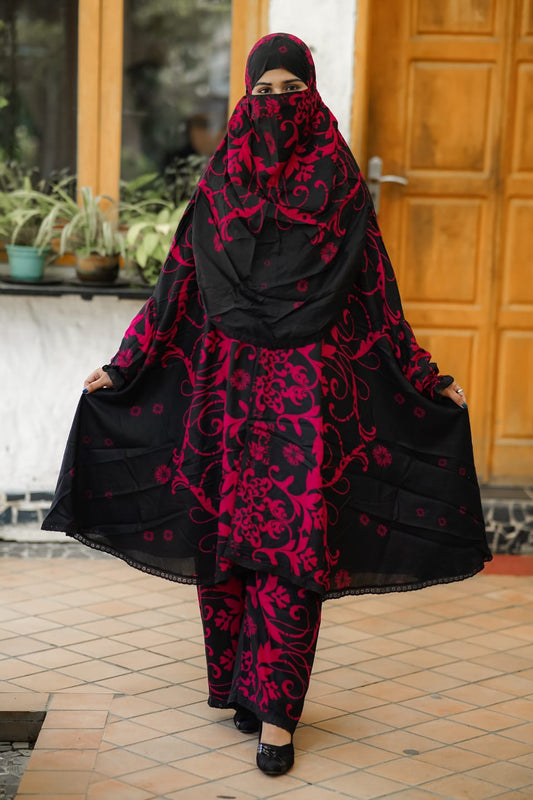 Lilen Khimar Plazu Set- 03