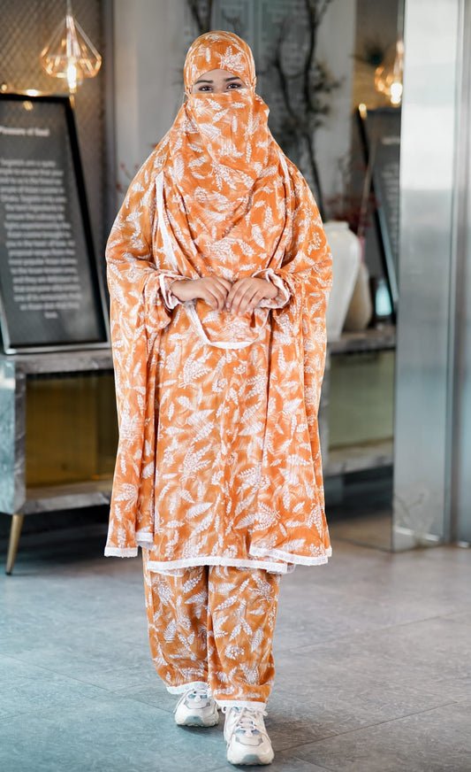 Lilen Khimar Plazu Set- 04