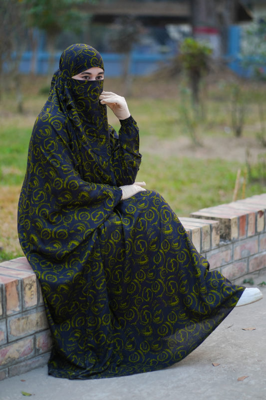 Premium Lilen Long Khimar- 07