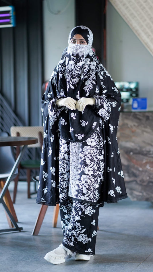 Lilen Khimar Plazu Set- 07