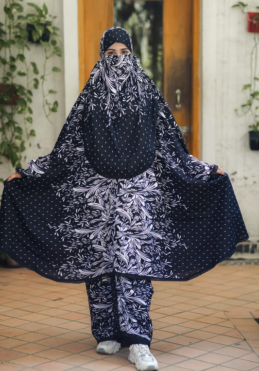 Lilen Khimar Plazu Set- 08