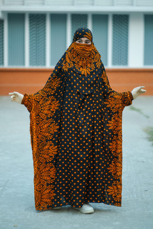 Premium Lilen Long Khimar- 08