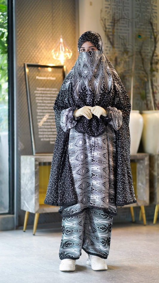 Lilen Khimar Plazu Set- 12