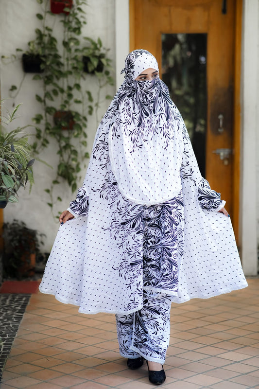 Lilen Khimar Plazu Set- 16