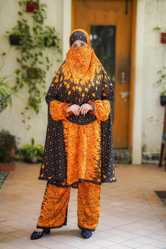 Lilen Khimar Plazu Set- 20