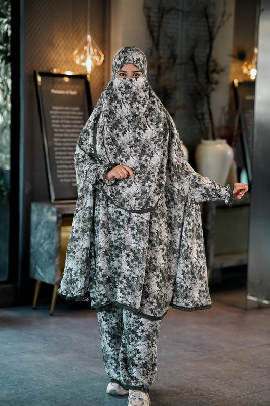 Lilen Khimar Plazu Set- 23