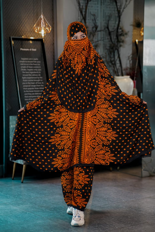 Lilen Khimar Plazu Set- 26