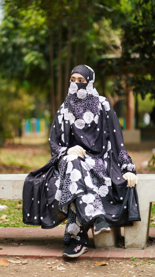 Lilen Khimar Plazu Set- 27