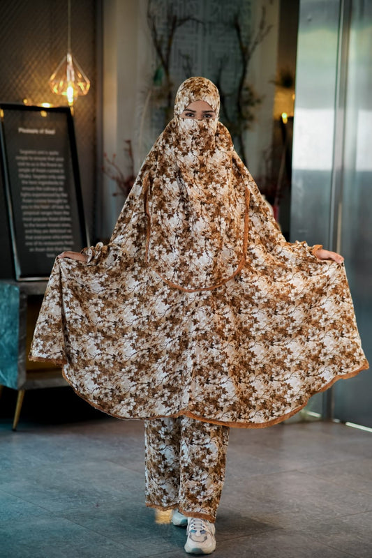 Lilen Khimar Plazu Set- 30