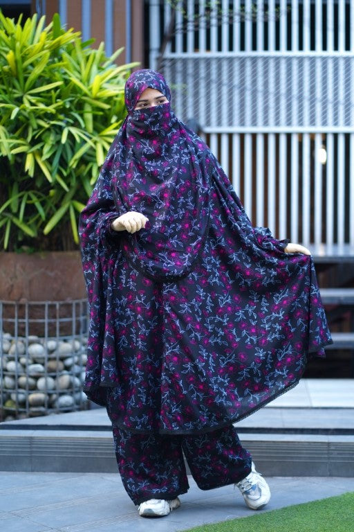 Khimar and Plazu set by PonnoRokom- 642