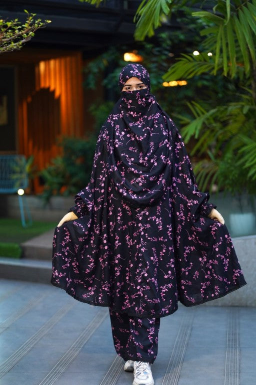 Khimar and Plazu set by PonnoRokom- 645