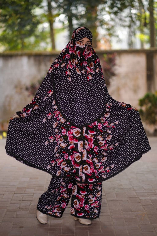 Khimar and Plazu set by PonnoRokom- 646