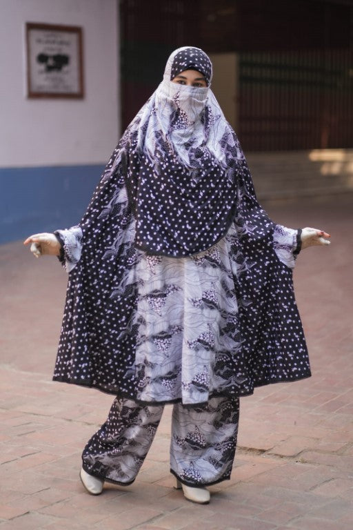 Khimar and Plazu set by PonnoRokom- 654