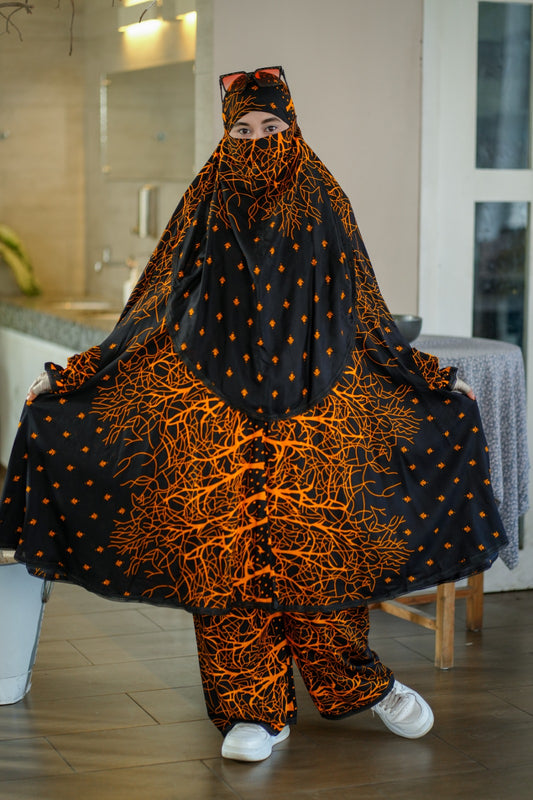 Khimar and Plazu set by PonnoRokom- 663