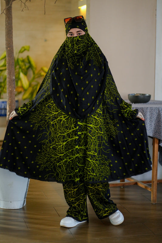 Khimar and Plazu set by PonnoRokom- 667