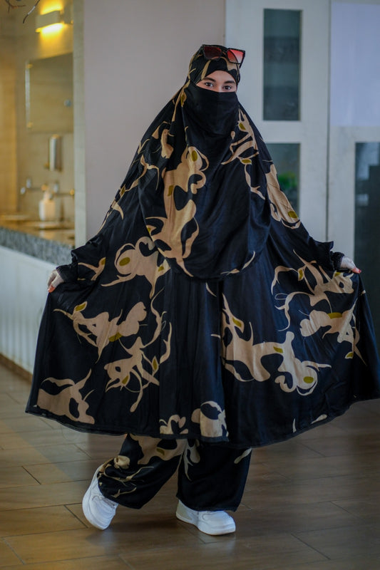 Khimar and Plazu set by PonnoRokom- 669