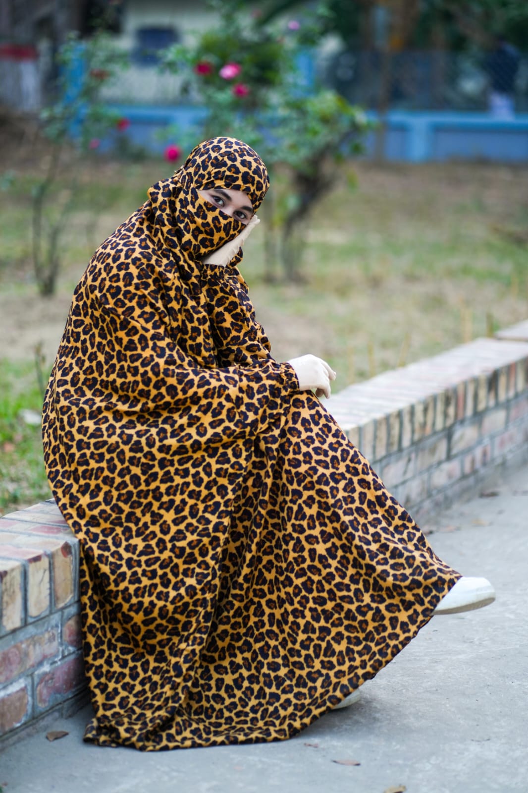 Premium Lilen Long Khimar- 05