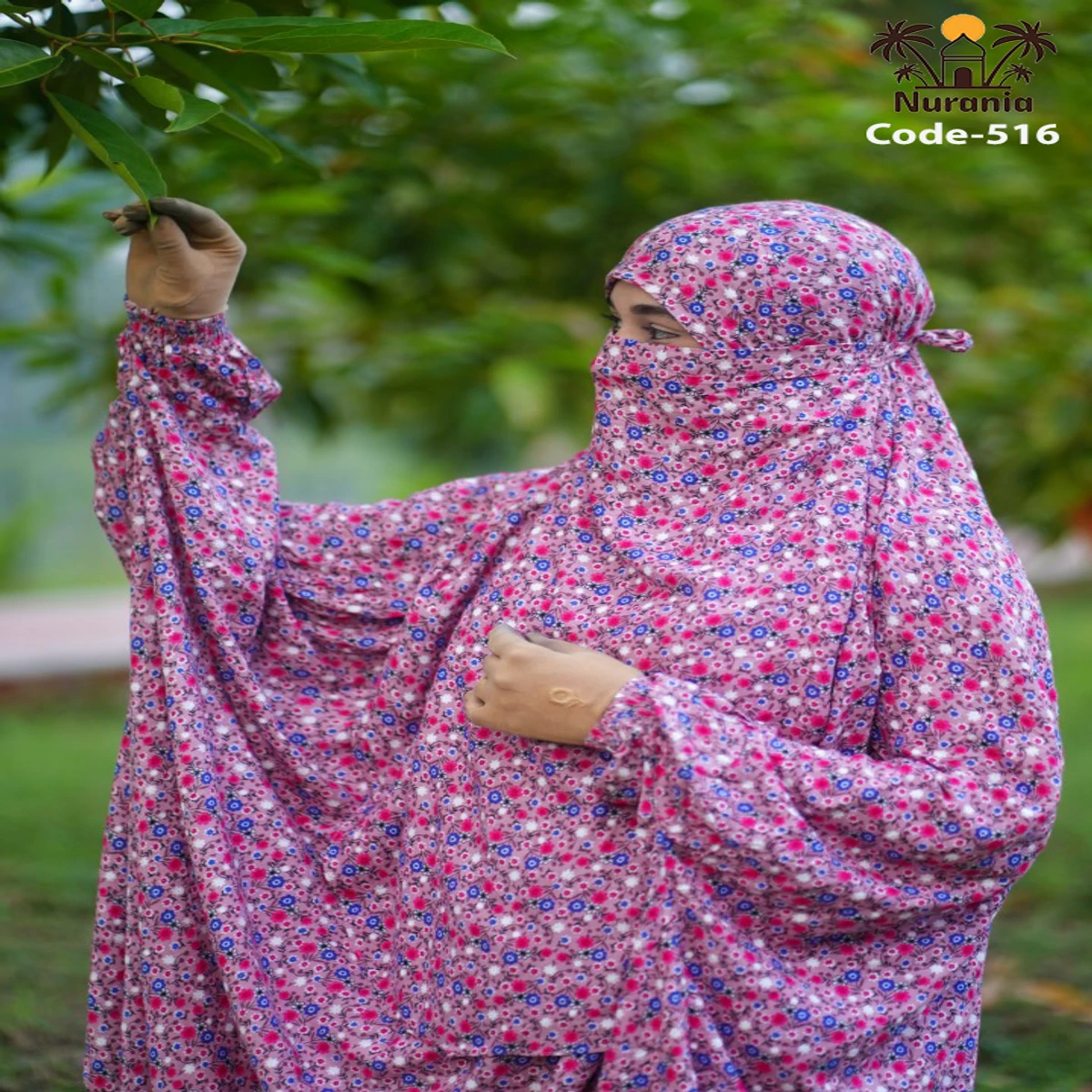 Khimar And Plazo Set - 516