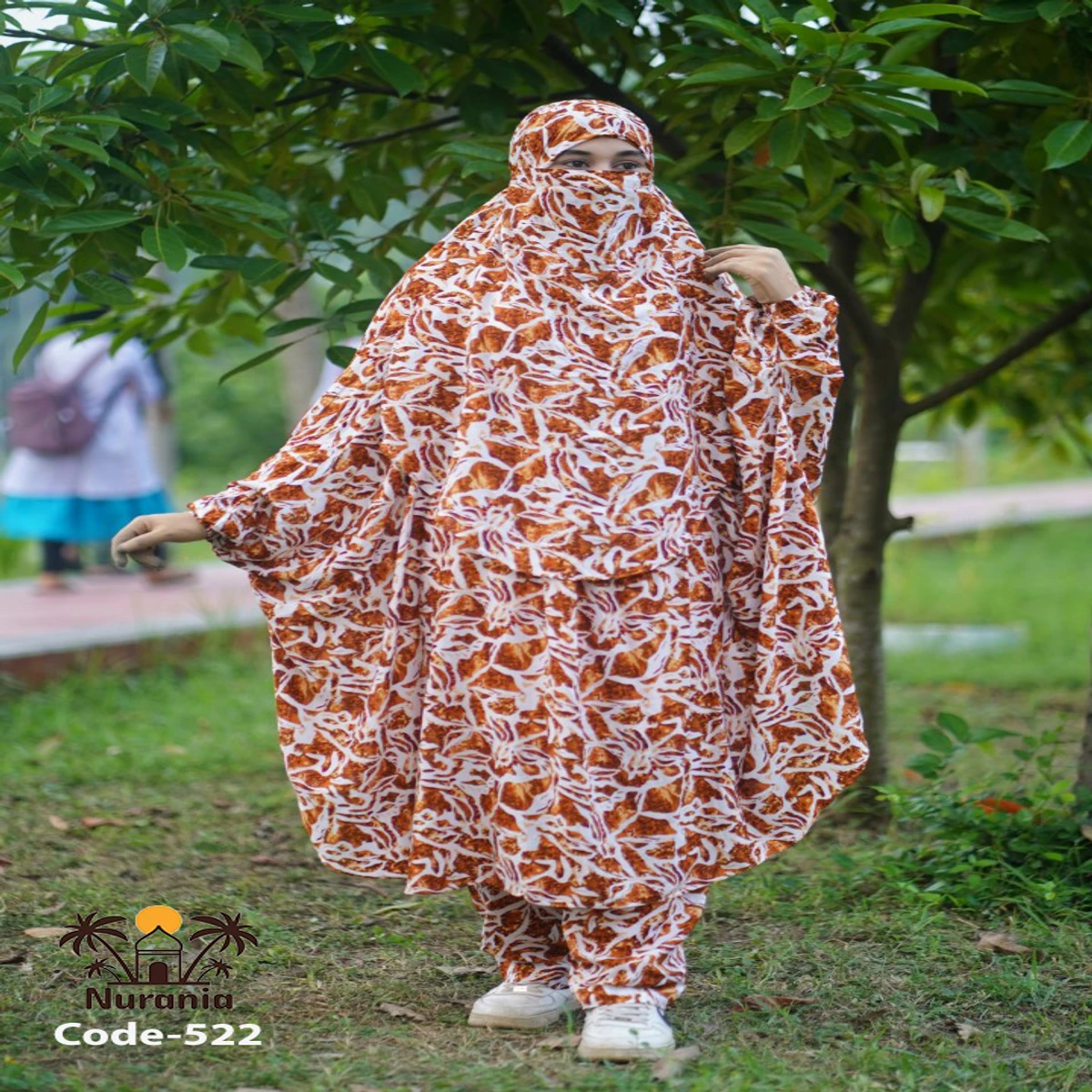 Khimar And Plazo Set - 522 - Thumbnail 3