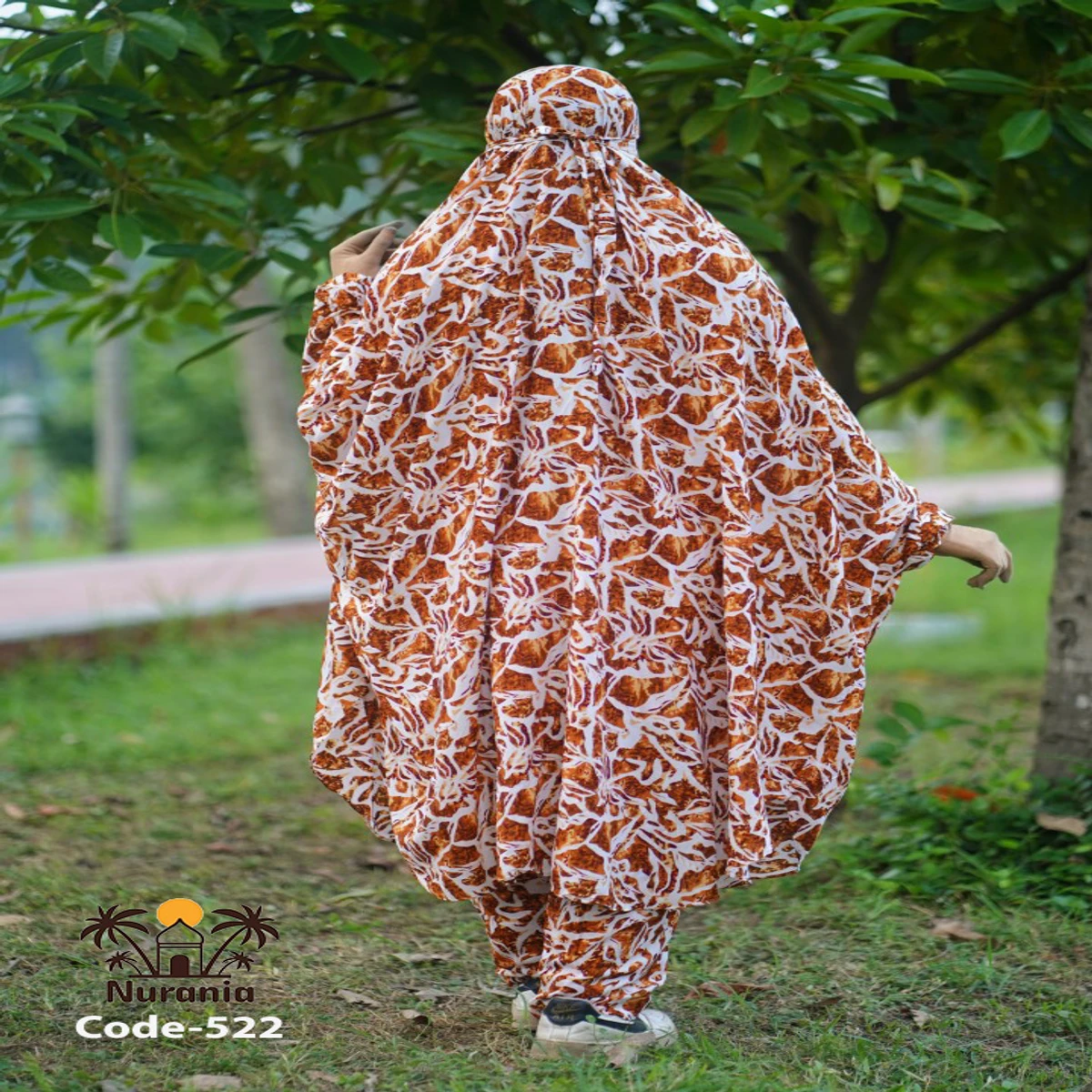 Khimar And Plazo Set - 522 - Thumbnail 4