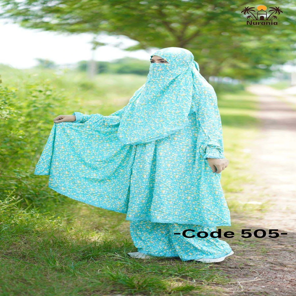 Khimar And Plazo Set - 505