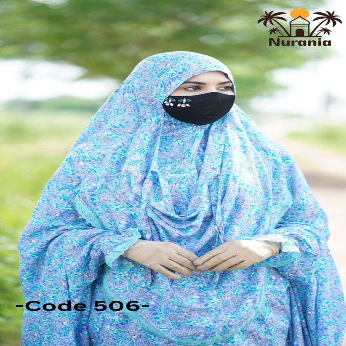 Khimar And Plazo Set - 506