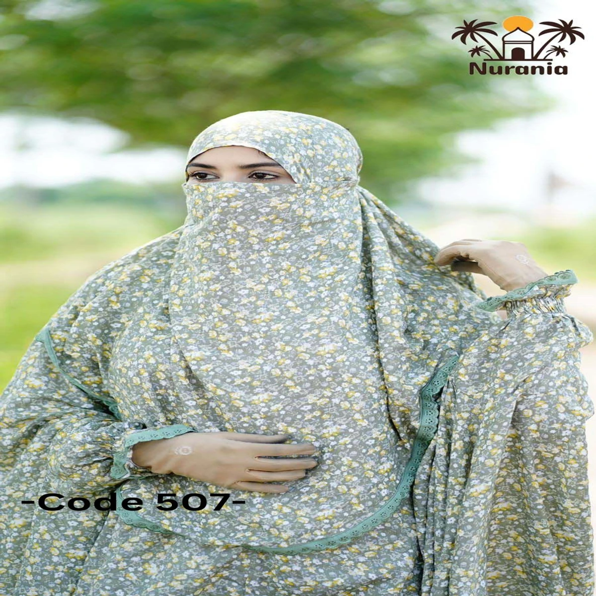 Khimar And Plazo Set - 507