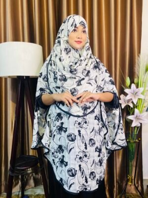 Ambus check Hijab AM-18